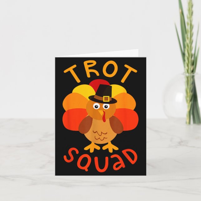 Trot Squad Tröja Män Kvinnor Barn Turkiet Lgrim Ko Kort (Framsida)