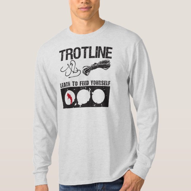 TROTLINE-UTSLAGSPLATS TEE SHIRT (Framsida)