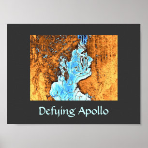 Trotsa det Apollo affischtrycket Poster