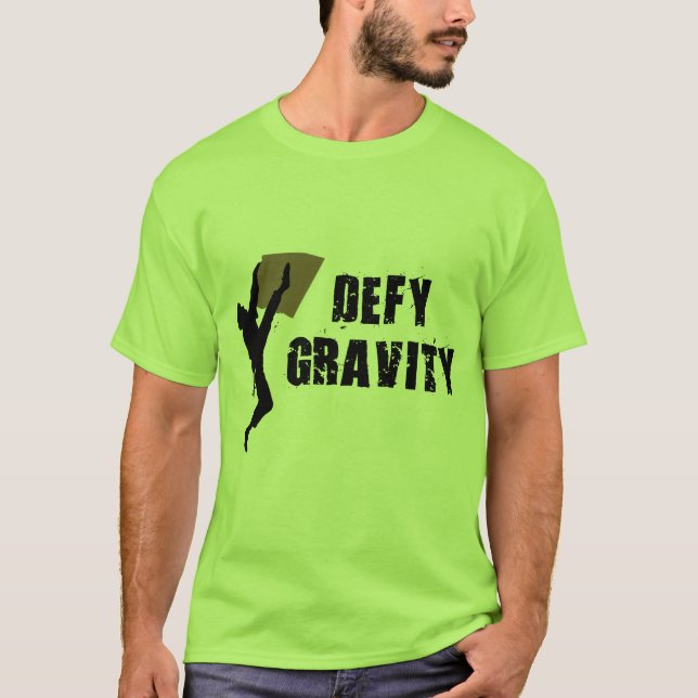 Trotsa gravitationt-skjortan tee shirt (Framsida)