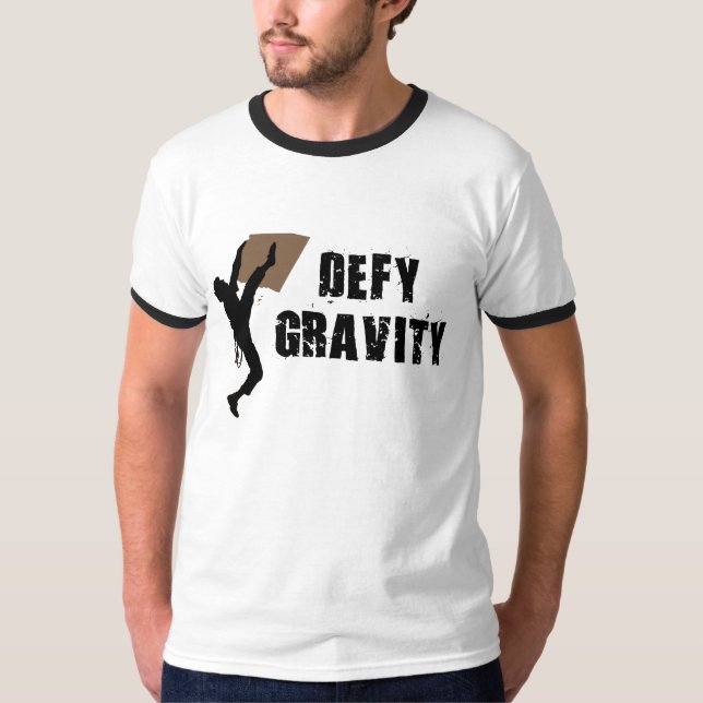 Trotsa gravitationt-skjortan tee shirt (Framsida)
