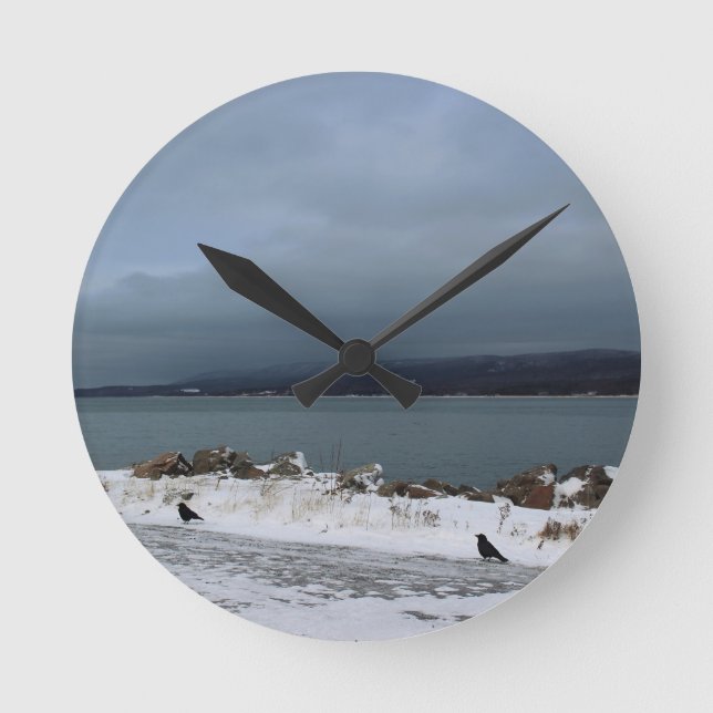 Trotsa stormen tillsammans rund klocka (Framsida)