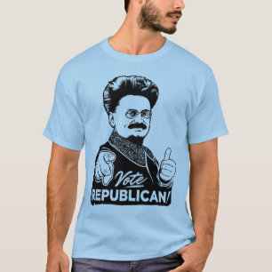 Trotsky röstar den republikanska skjortan t-shirt