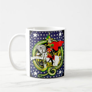 Trotsky som dräpar den bakåtsträvande drakemuggen kaffemugg