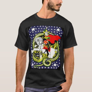 Trotsky som dräpar den bakåtsträvande drakeT-tr T Shirt