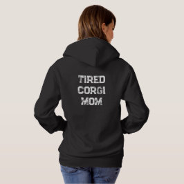 'Trött Corgi-Mamma' Rolig Hundmamma Födelsedag Mam T Shirt