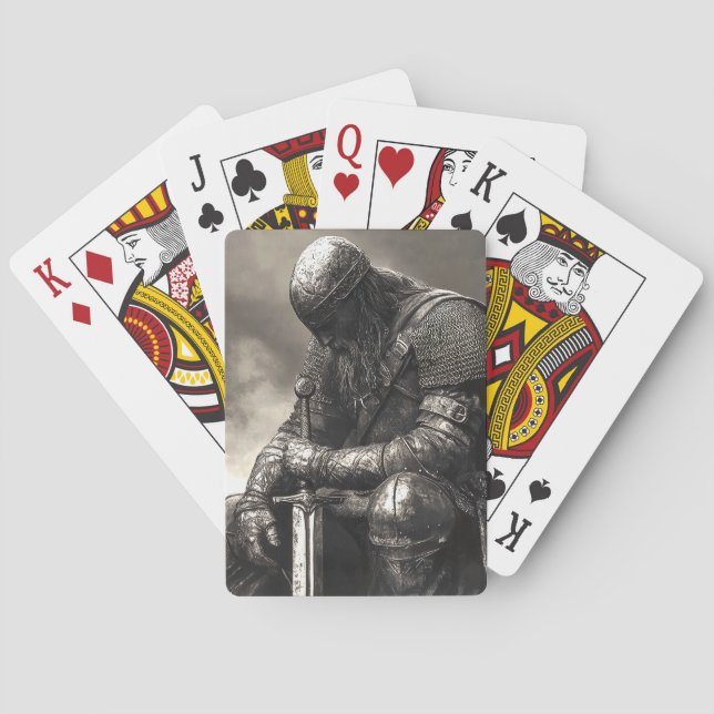 Trött efter strid casinokort (Baksidan)