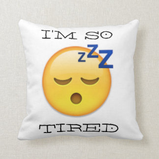 TRÖTT EMOJI KUDDER KUDDE