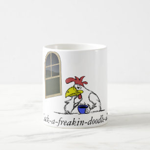 Trött feg kaffemugg