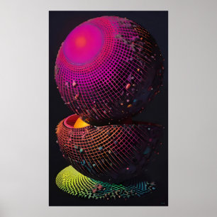 Trött - Ken Gage Surreal Art Poster