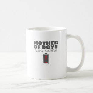 Trött Mamma Mor i Boys, var vänlig ta emot gift Kaffemugg