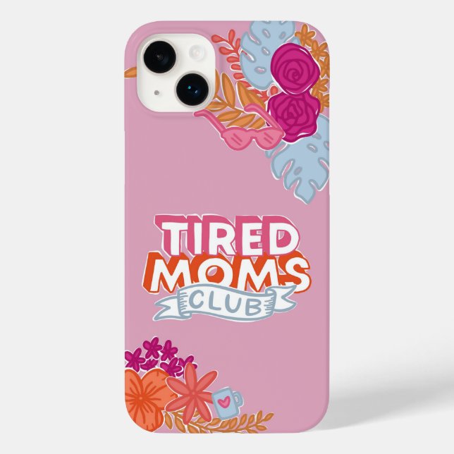 Trött Mammor Klubb Fodral-Mate iphone case (Baksida)