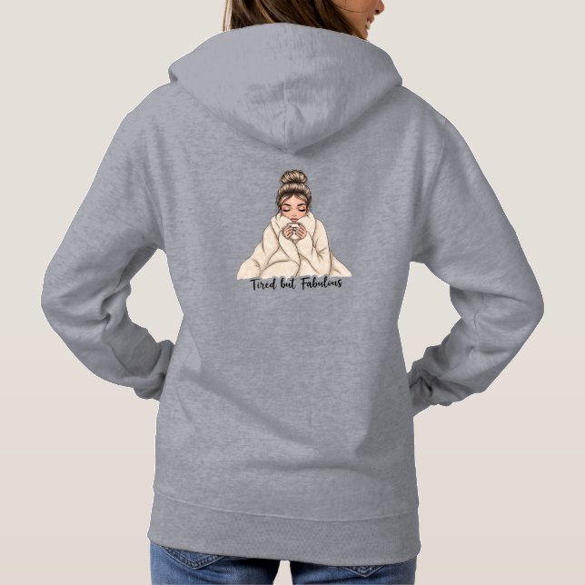 Trött men fantastisk t shirt (Baksida)