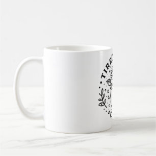 Trött morsa klubb kaffe mugg