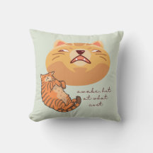 Trött Orange Katt