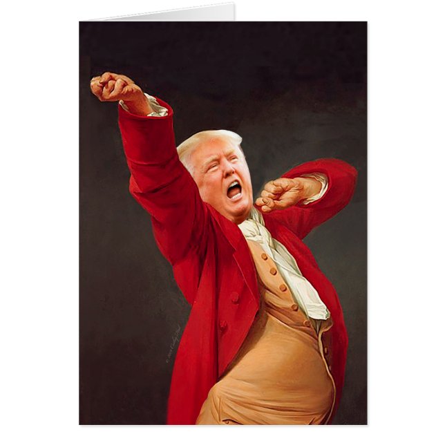 Trött på att få ett födelsedagskort hälsningskort (Framsidan)