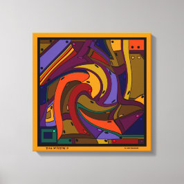 Trött på att passa in - jag måste bara vara jag canvastryck