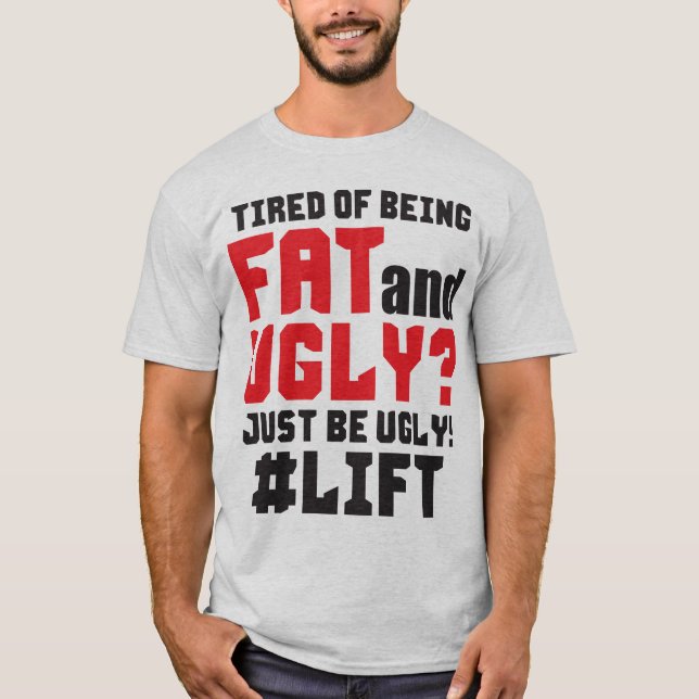 Trött på att vara Tjock och fuktig? Var bara lugn! T-shirt (Framsida)