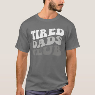 Trött Pappa Klubb Lekmatta Bil Racerställning Papp T Shirt