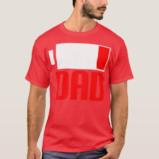 Trött Pappa Rolig Sömnlös Låg Batterinivå Tom Urla T Shirt