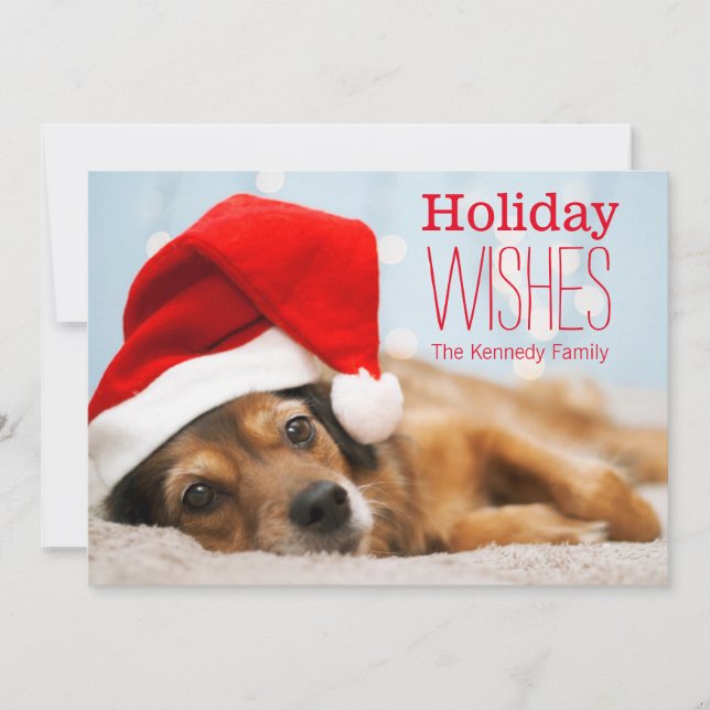 Trött Santa Julkort (Framsida)