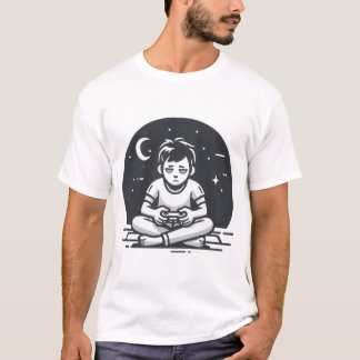 Trött spelarnattläge t shirt