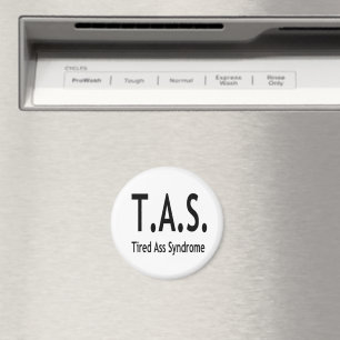 Trött syndrom 2-tums runt magnet