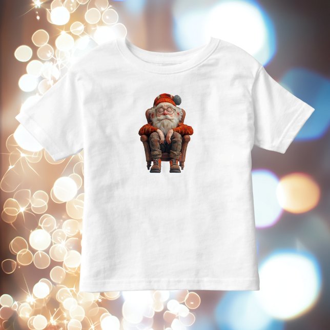 Trött Tomte 2 Småbarnströja T Shirt (Skapare uppladdad)