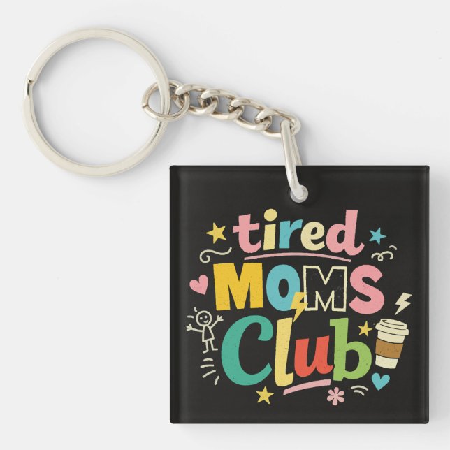 Trötta mammaklubben kaffe mamma humor (Framsidan)