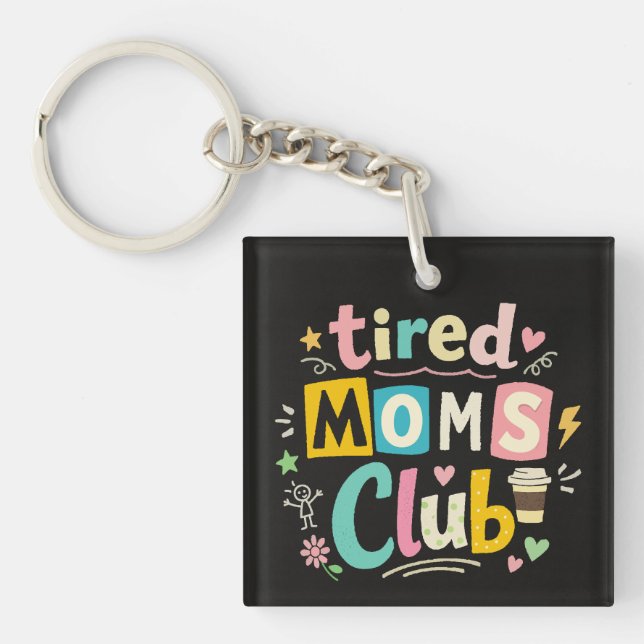 Trötta mammaklubben kaffe mamma humor (Framsidan)