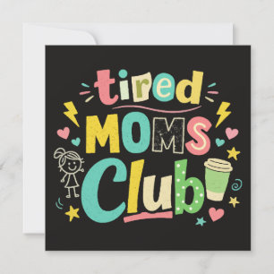 Trötta mammaklubben kaffemamma humor inbjudningar