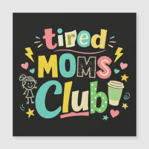 Trötta Mammors Klubb Kaffe Mamma Humor