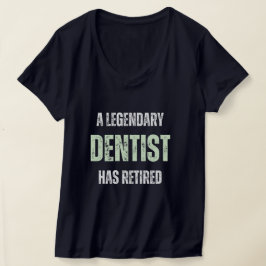 Trötta tandläkare Fungny vintage pension-gåva T Shirt
