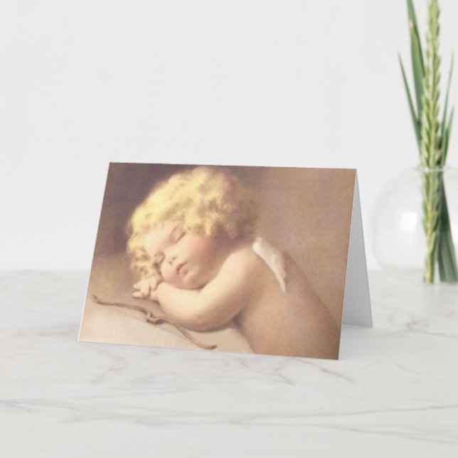 Tröttat efter hårt dagsverke kort (Framsida)