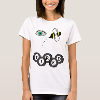 Tröttat ögabi t-shirt
