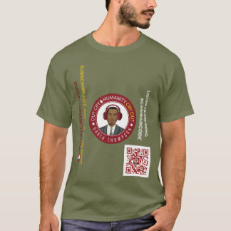 Trötthet Grönt Kortärmad Shirt T