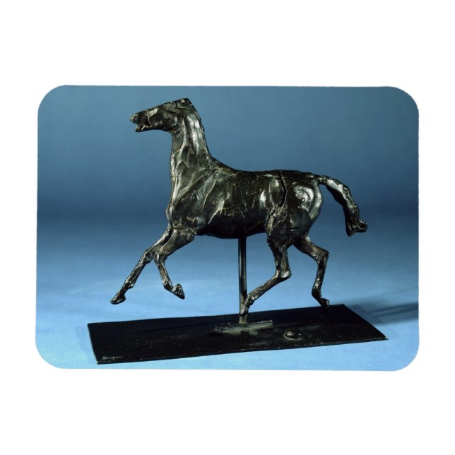 Trotting Horse (bronze) Magnet (Horisontell)