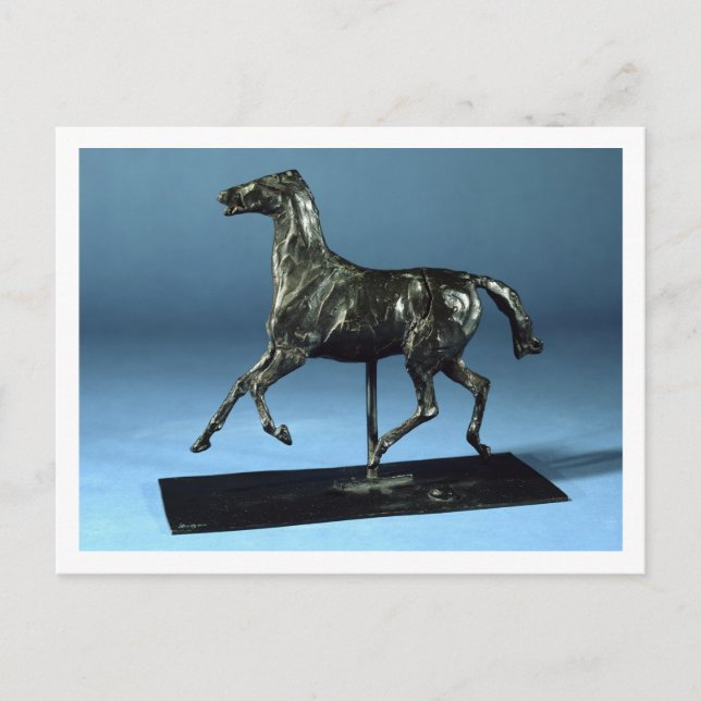 Trotting Horse (bronze) Vykort (Framsida)