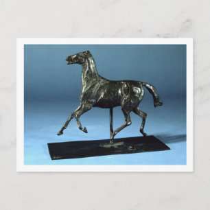 Trotting Horse (bronze) Vykort