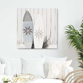 Tröttlig fototropisk sommarkanvas Pri för kustsurf Canvastryck