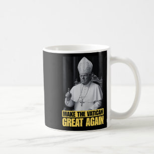 Tröttlig ordförande Trump vill bli nästa påve Ch Kaffemugg
