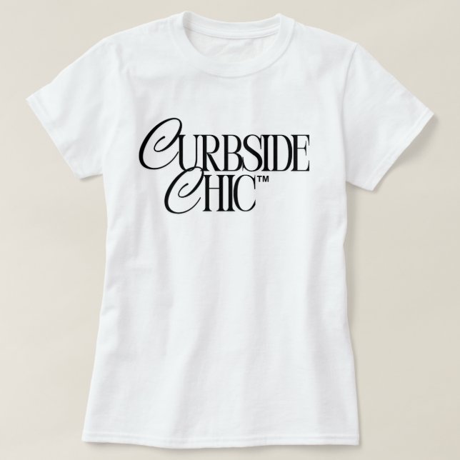 Trottoarkanternas Chic T Shirt (Design framsida)