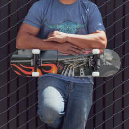 Trottoarssurfar    mini skateboard bräda 18,5 cm
