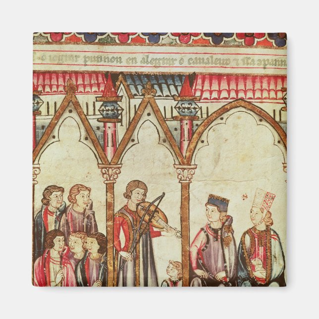 Troubadours-gruppen Magnet (Framsidan)