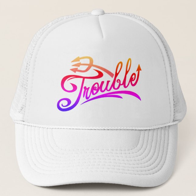 Trouble Hat Keps (Framsida)