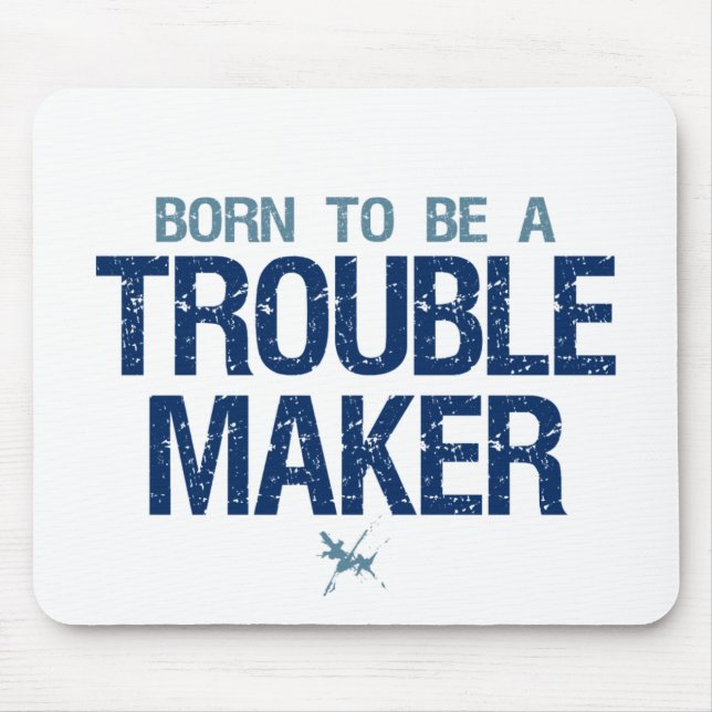 Trouble Maker mousepad Musmatta (Framsidan)