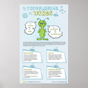 Troublesome ord poster