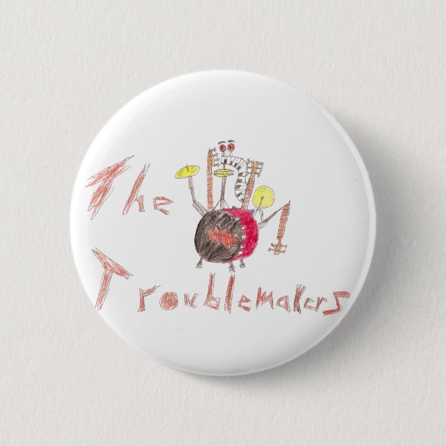 Troublmakers väderkorn knapp (Framsida)