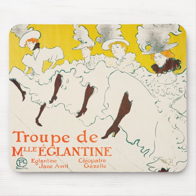 Troupe de Mademoiselle Eglantine, Toulouse Lautrec Musmatta (Framsidan)