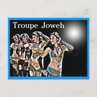 Troupe Joweh Dansare Vykort
